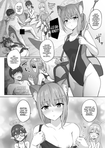 Shiroko to Mizugi Ecchi cover