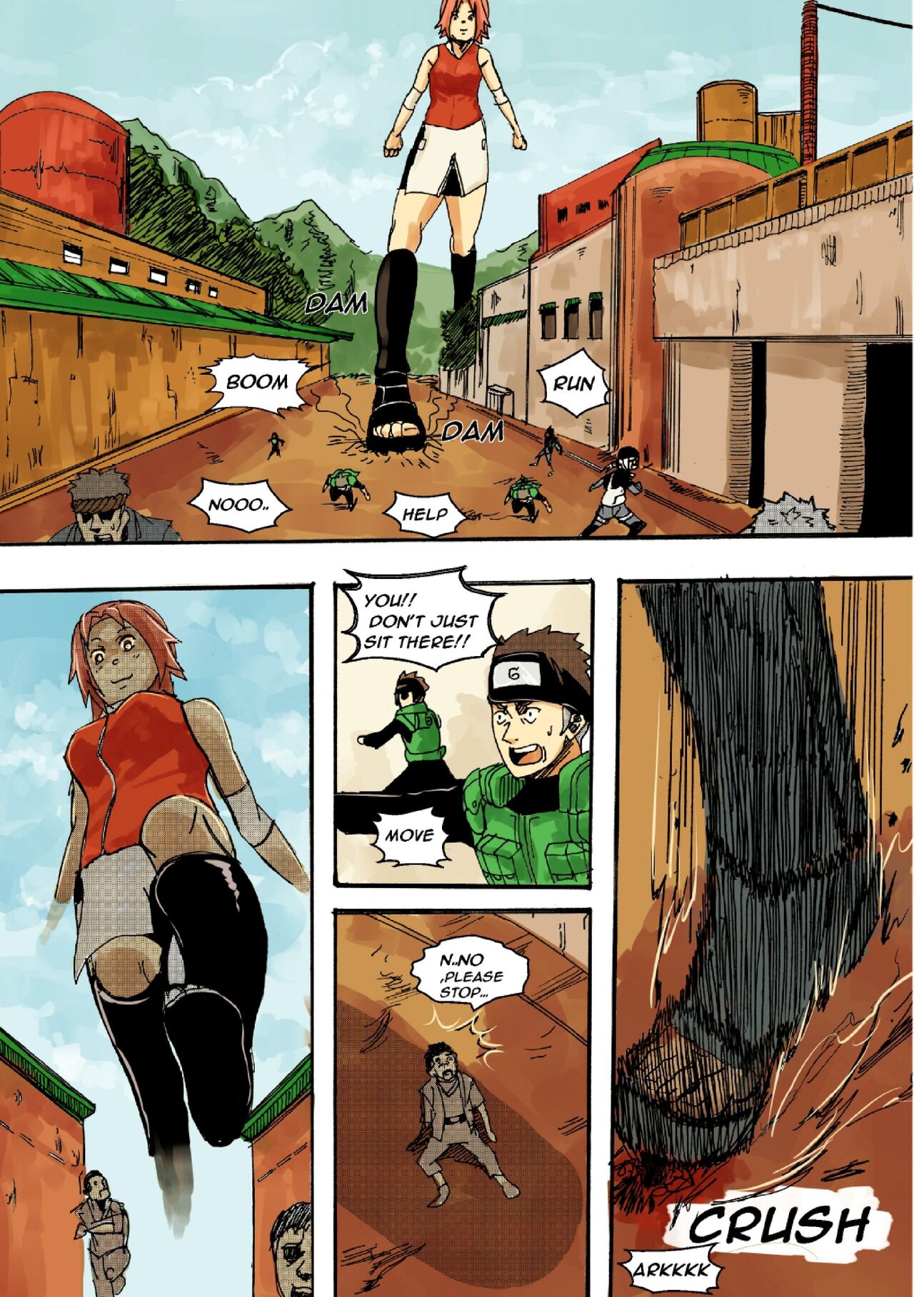 DOUJINSAK Ninja Sakura page 8 full