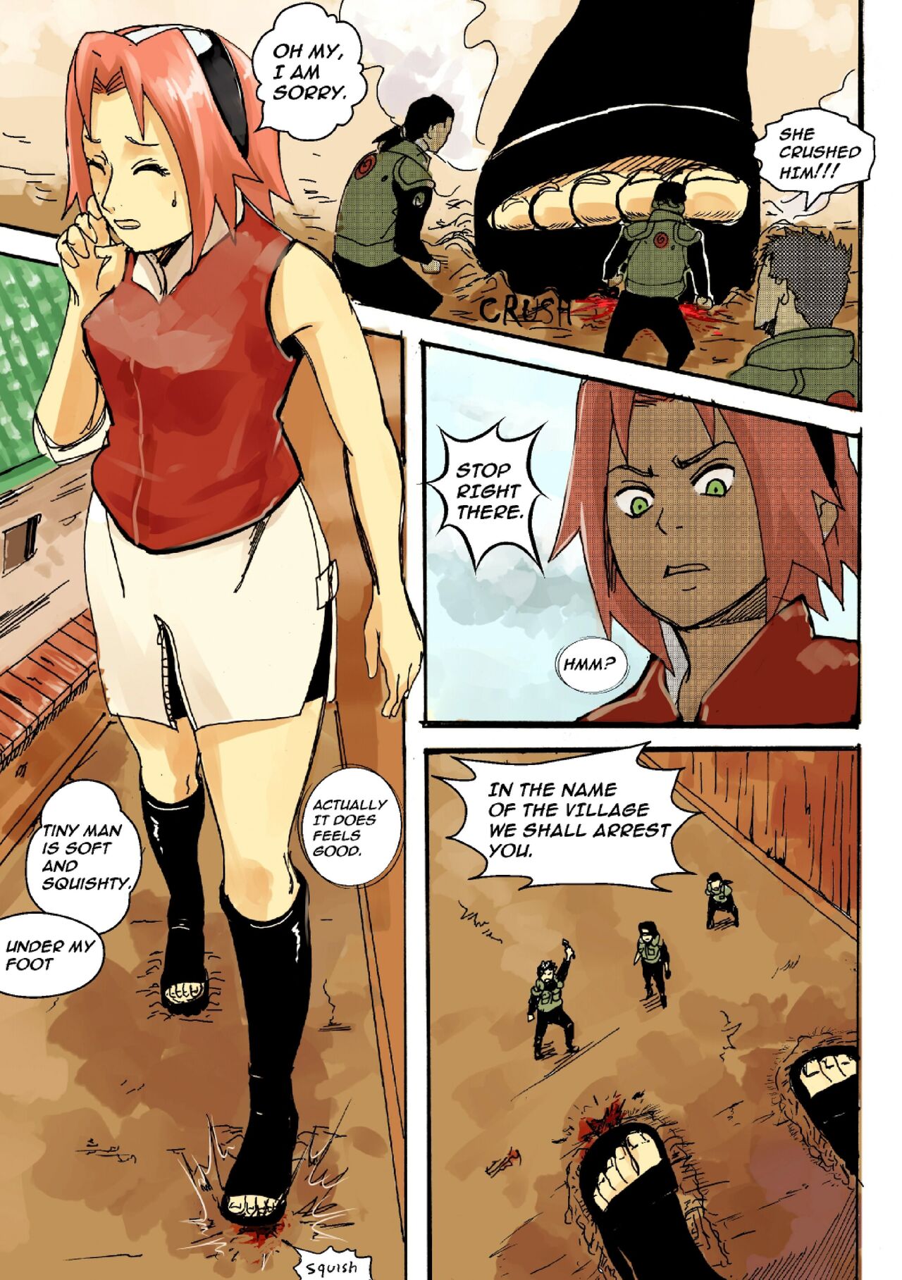 DOUJINSAK Ninja Sakura page 9 full