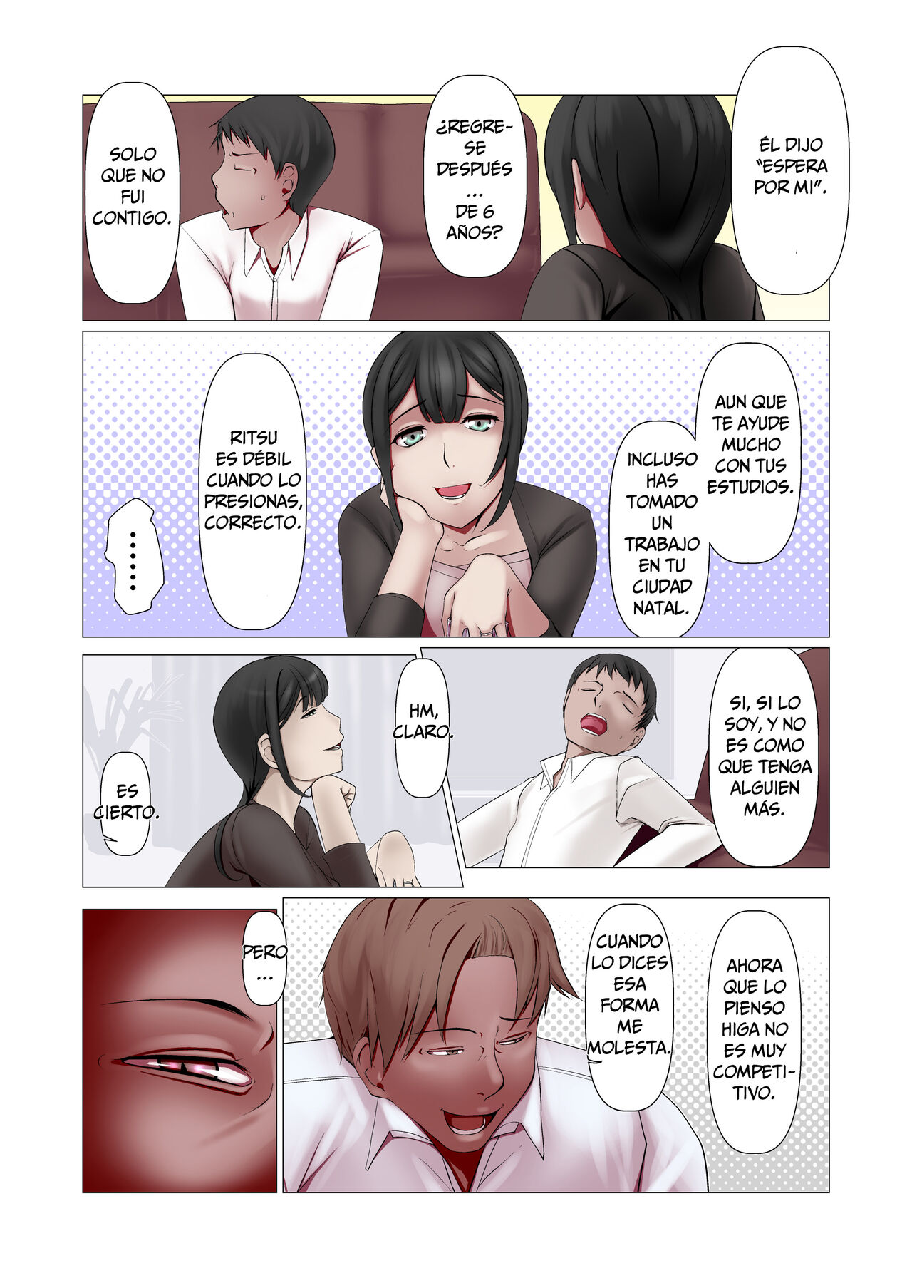 Kocchi no Oku-sama mo Aitsu no Niku Onaho ni Narimashita. page 4 full