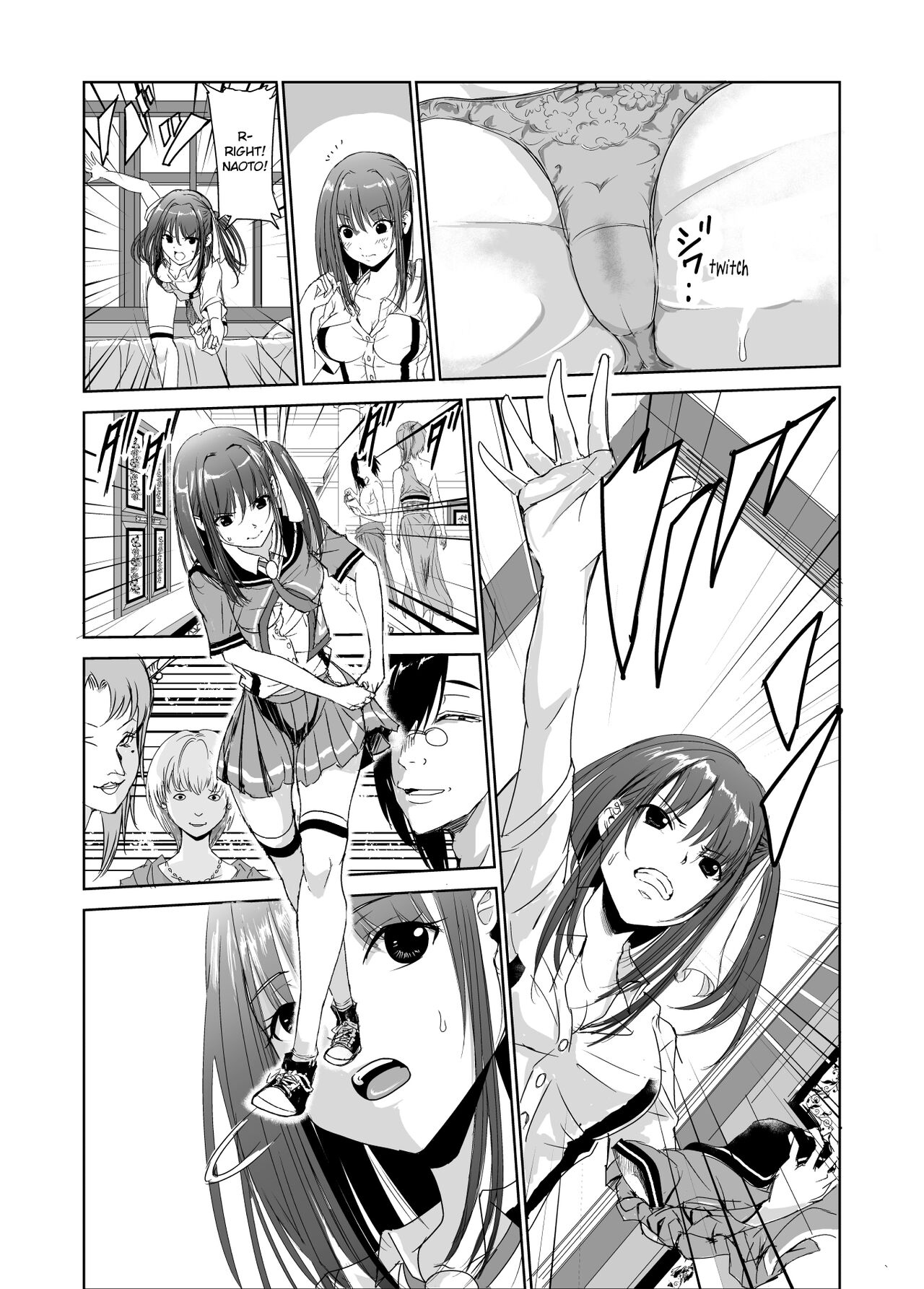 Tsuyagari Mura 2 - Kareshi wo Mamoru Tame Hikyou no Mura de Kyousei Gohoushi &amp; NTR Sex - page 5 full