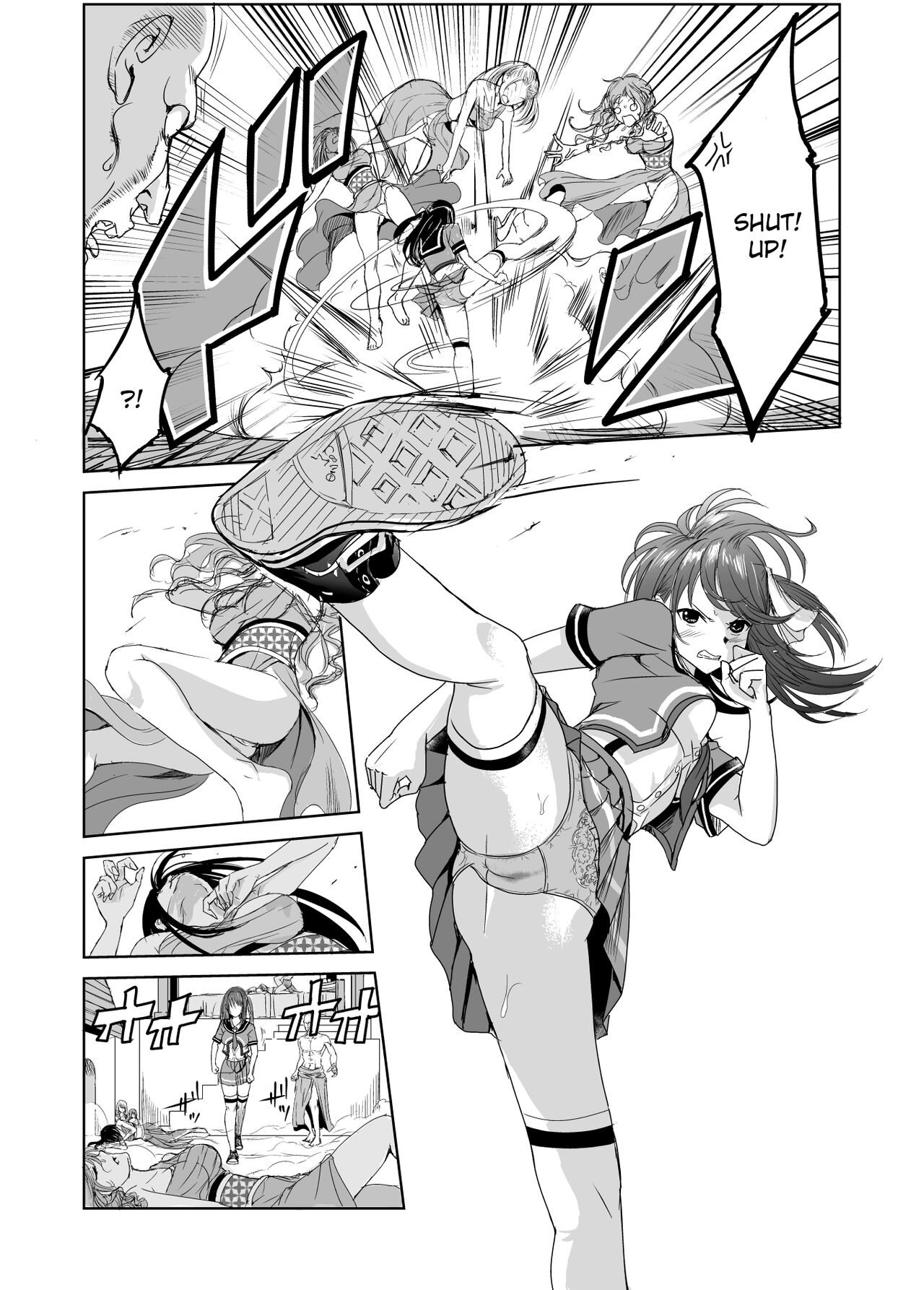 Tsuyagari Mura 2 - Kareshi wo Mamoru Tame Hikyou no Mura de Kyousei Gohoushi &amp; NTR Sex - page 9 full