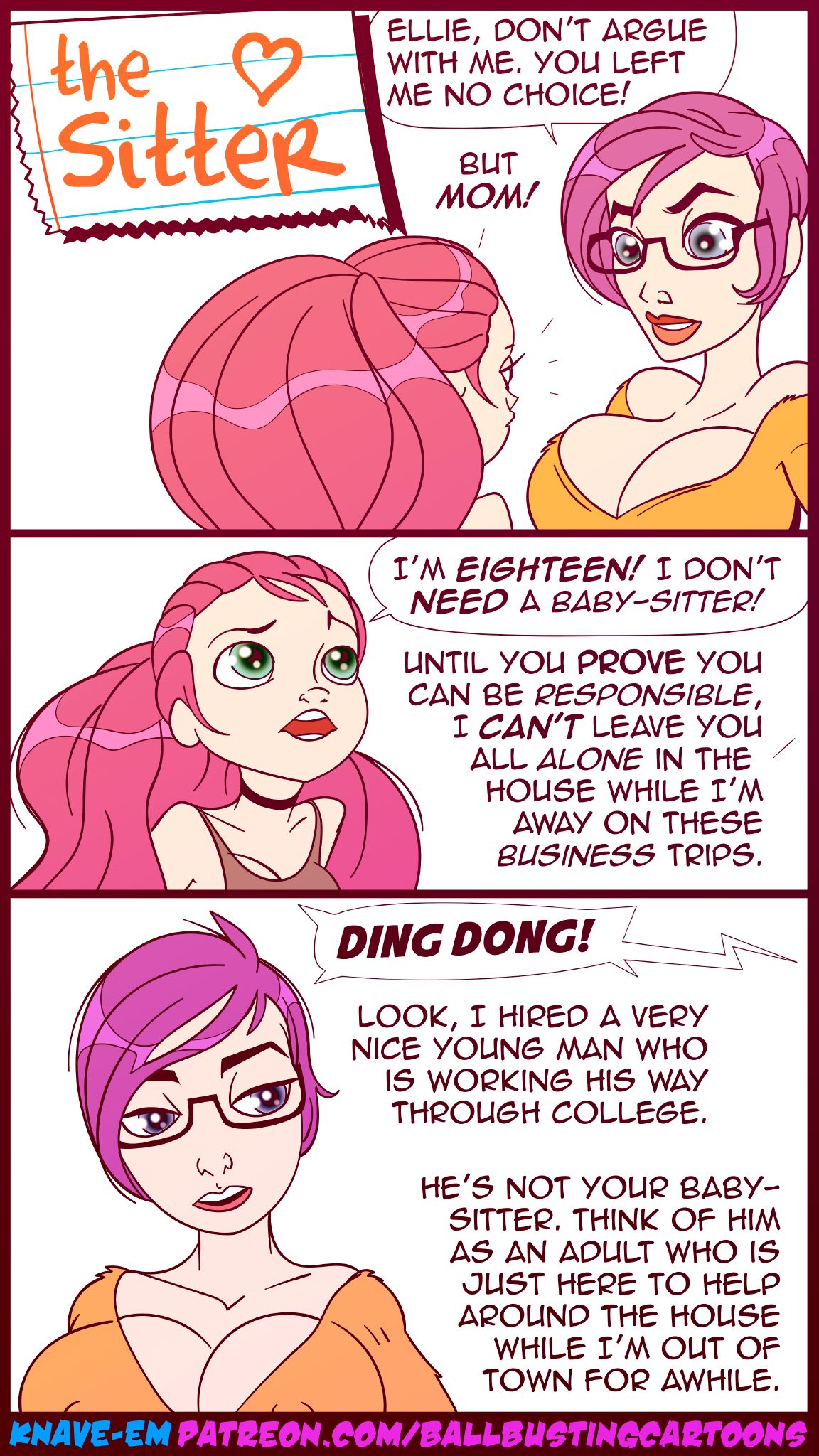The Sitter #1 page 1 full