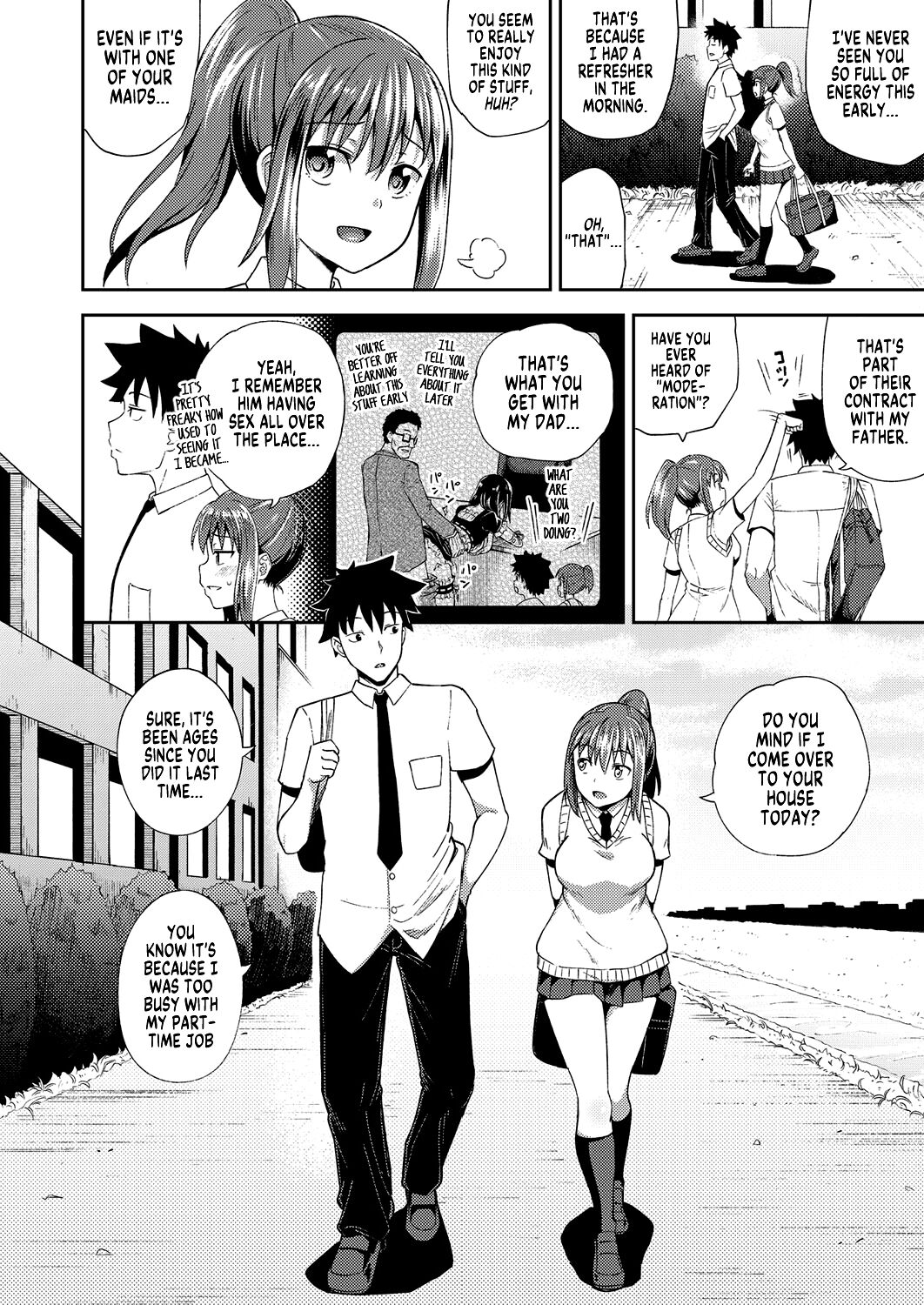 Osananajimi wa Ore no Senzoku Okuchi Maid | My Childhood Friend is my Personal Mouth Maid page 3 full