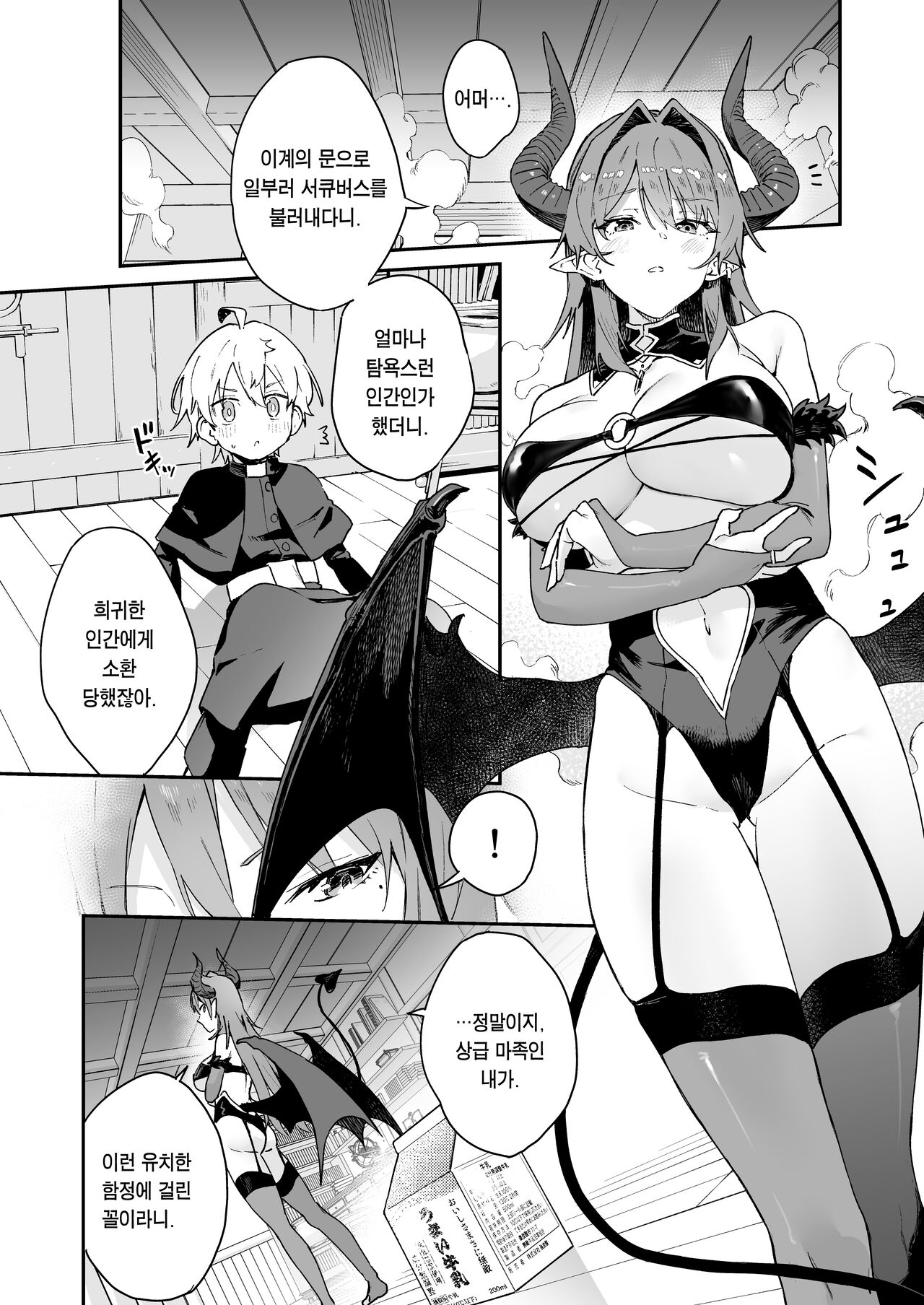 Inma Onee-san ni wa Ecchi na Oshioki de Tatakaun da yo! | 음마 누나에겐 야한 체벌로 싸우는 거야! page 3 full