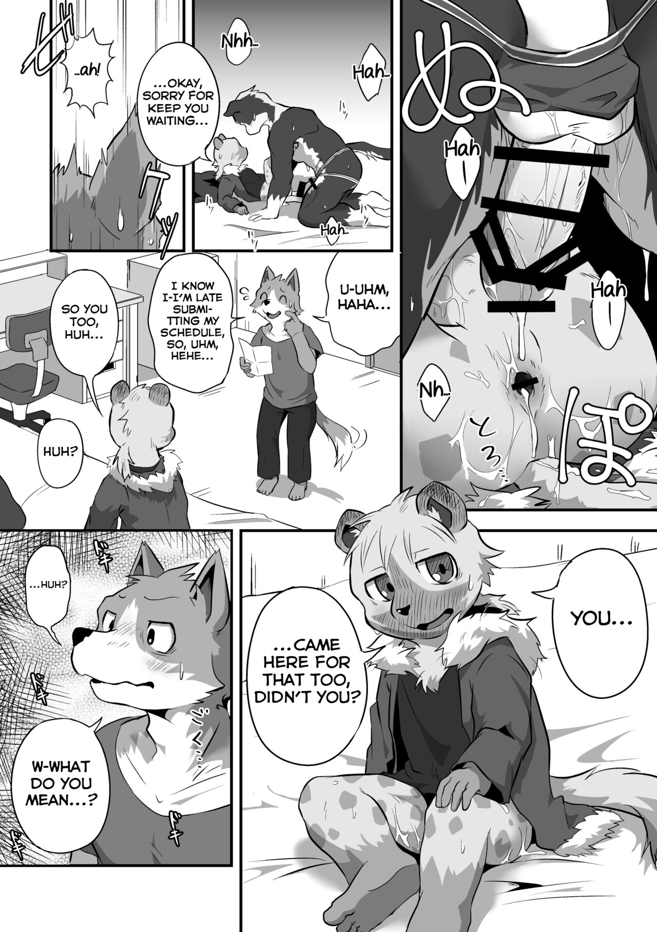 Danshi Ryousei Tachi wa Koyoi mo Nakaga ii page 10 full