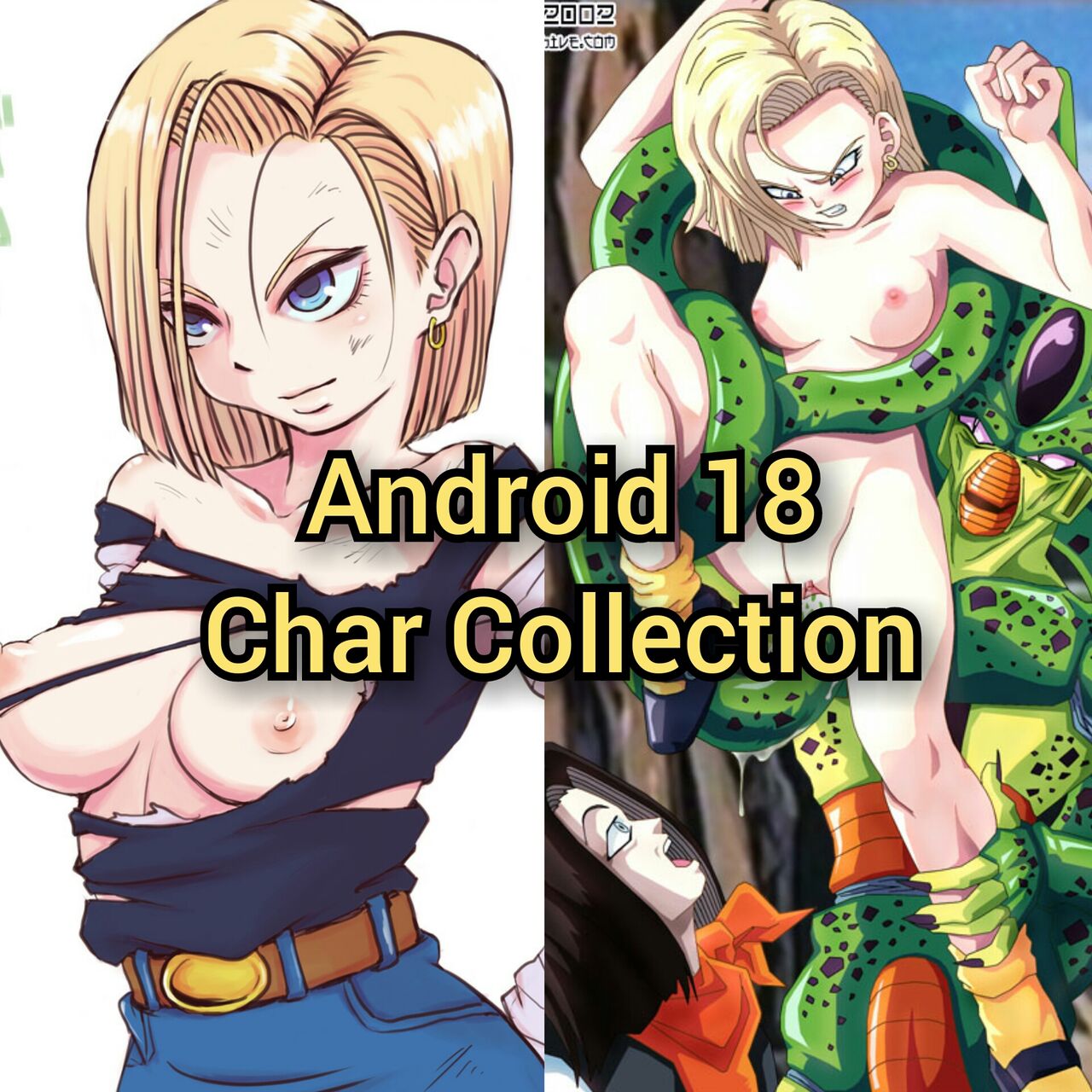 Android 18 Char Collection page 1 full