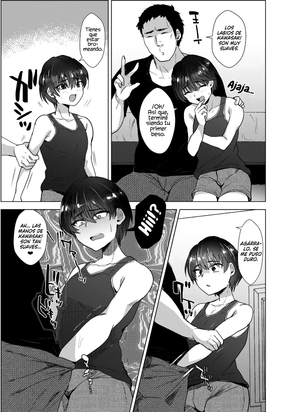 Kawasaki! Oretachi no Kanojo ni Natte Kure yo! ~Oshi ni Yowai Tomodachi o Mesu ni Suru Natsuyasumi~ page 8 full