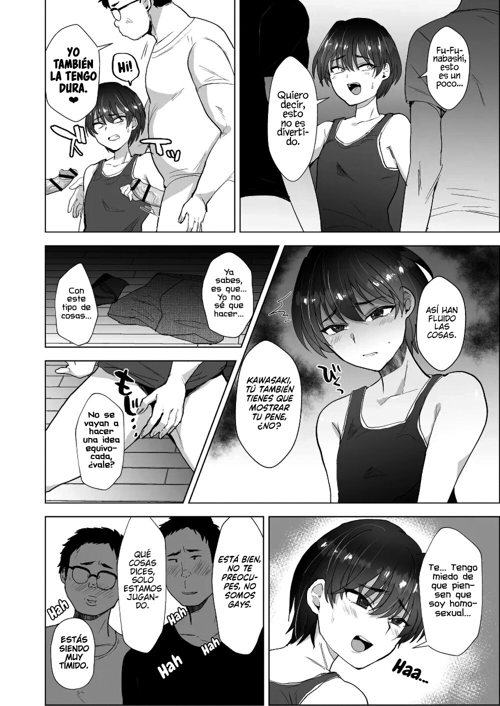 Kawasaki! Oretachi no Kanojo ni Natte Kure yo! ~Oshi ni Yowai Tomodachi o Mesu ni Suru Natsuyasumi~ page 9 full