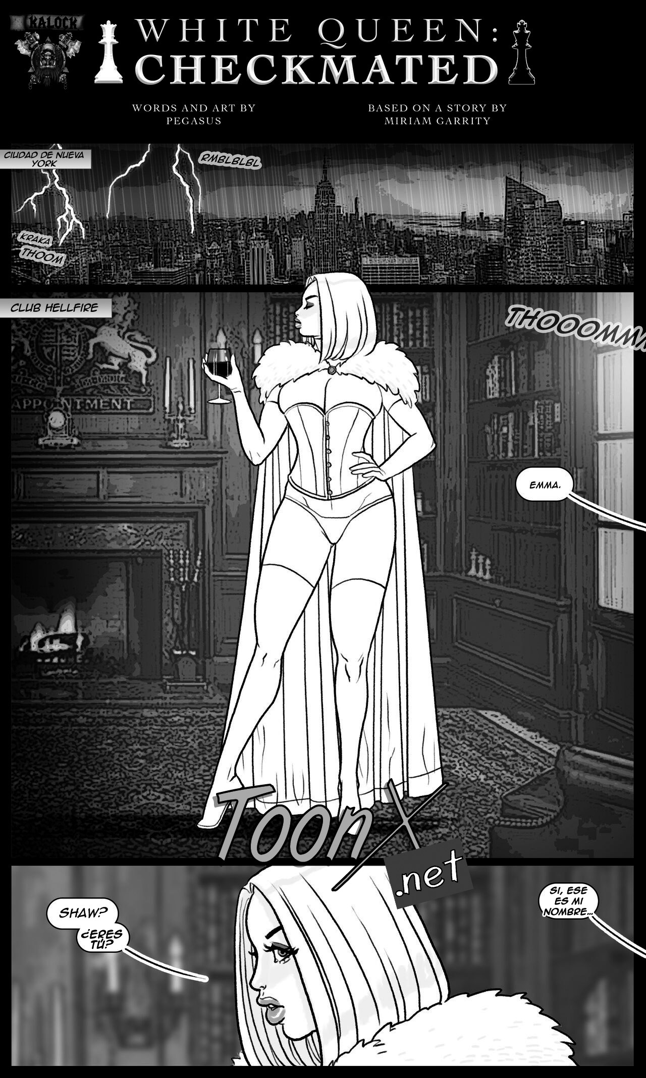 White Queen: Checkmated page 1 full