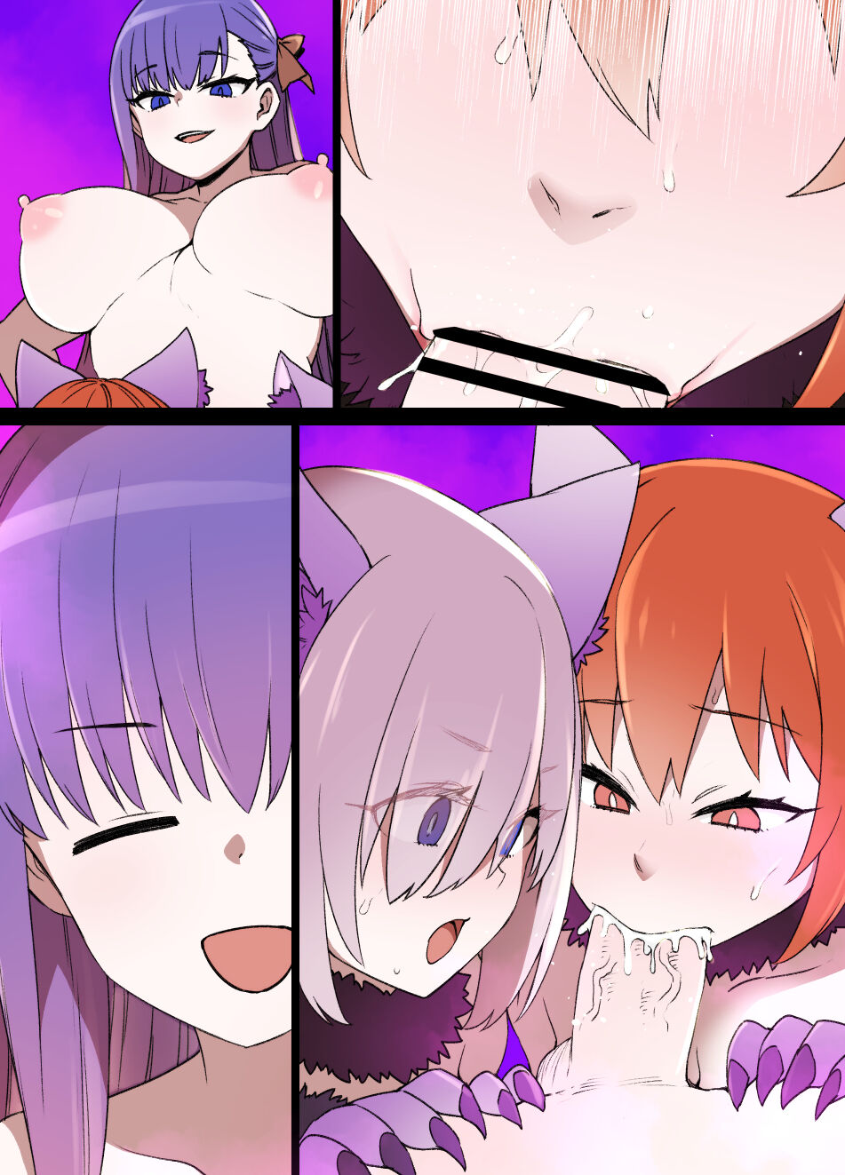 FGO Brainwashing Singularity Gudako &amp; Mashu Bimbofication page 7 full