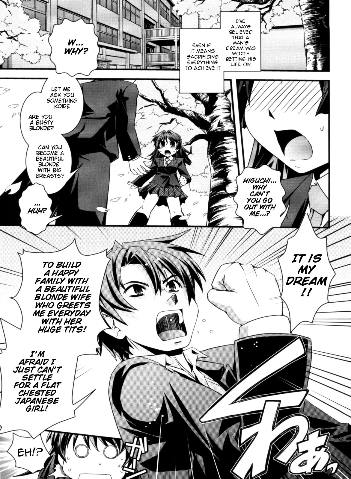 Kinpatsu x Kyonyuu ni Henshin De | Transformed Into A Busty Blonde page 5 full