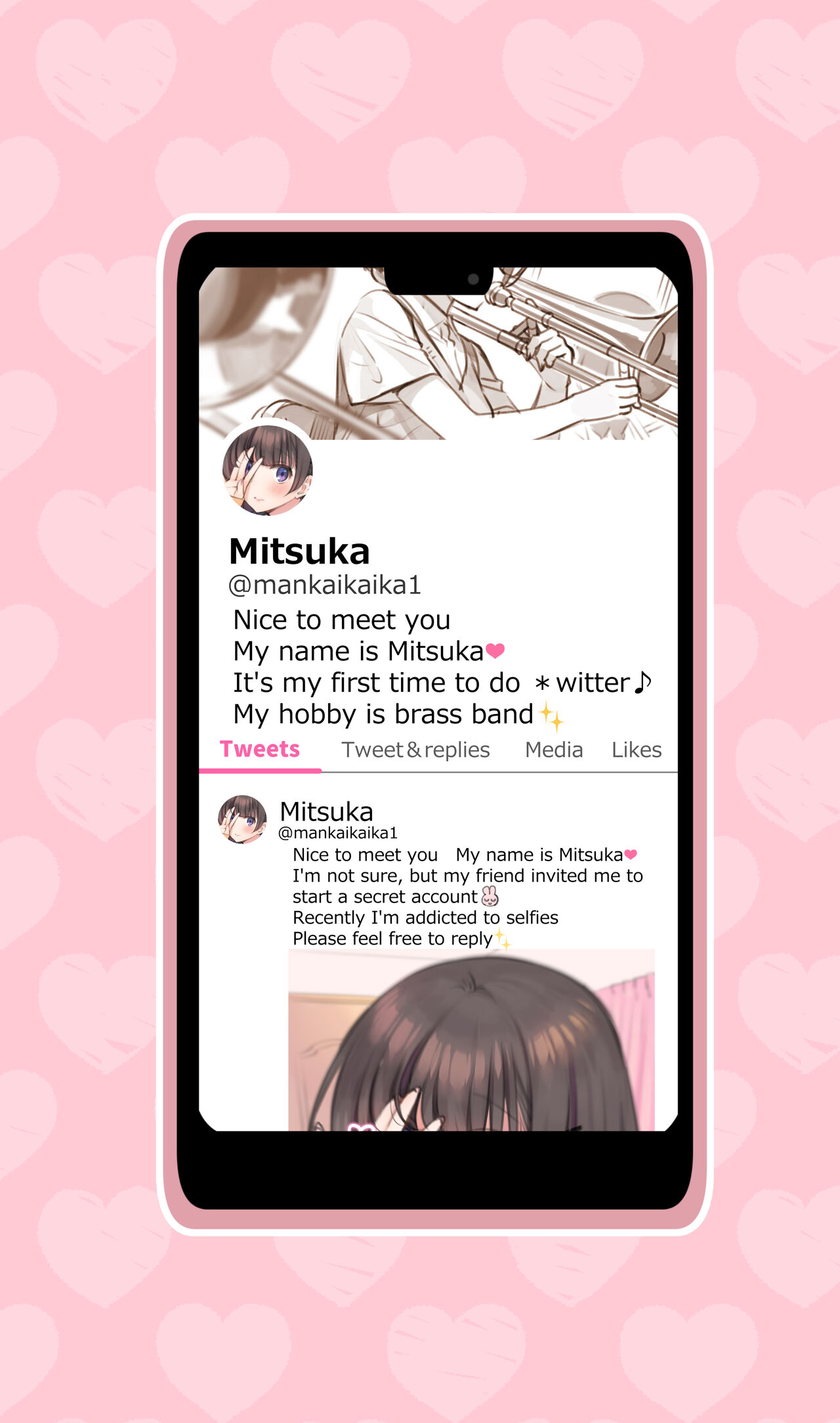 Secret account Mitsuka-chan ❤ page 1 full