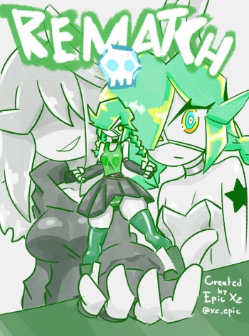 REMATCH SkullGirls Comic cover