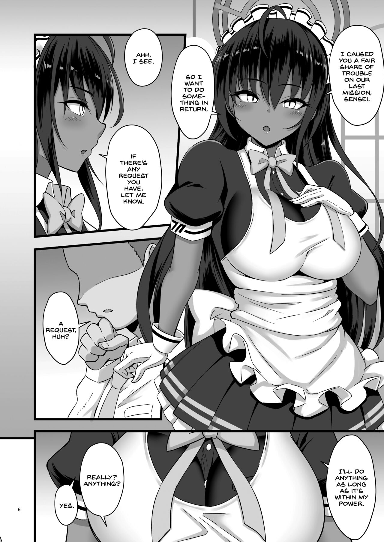 Sweet Karin -Gohoushi wa Heiten no Ato de- page 6 full