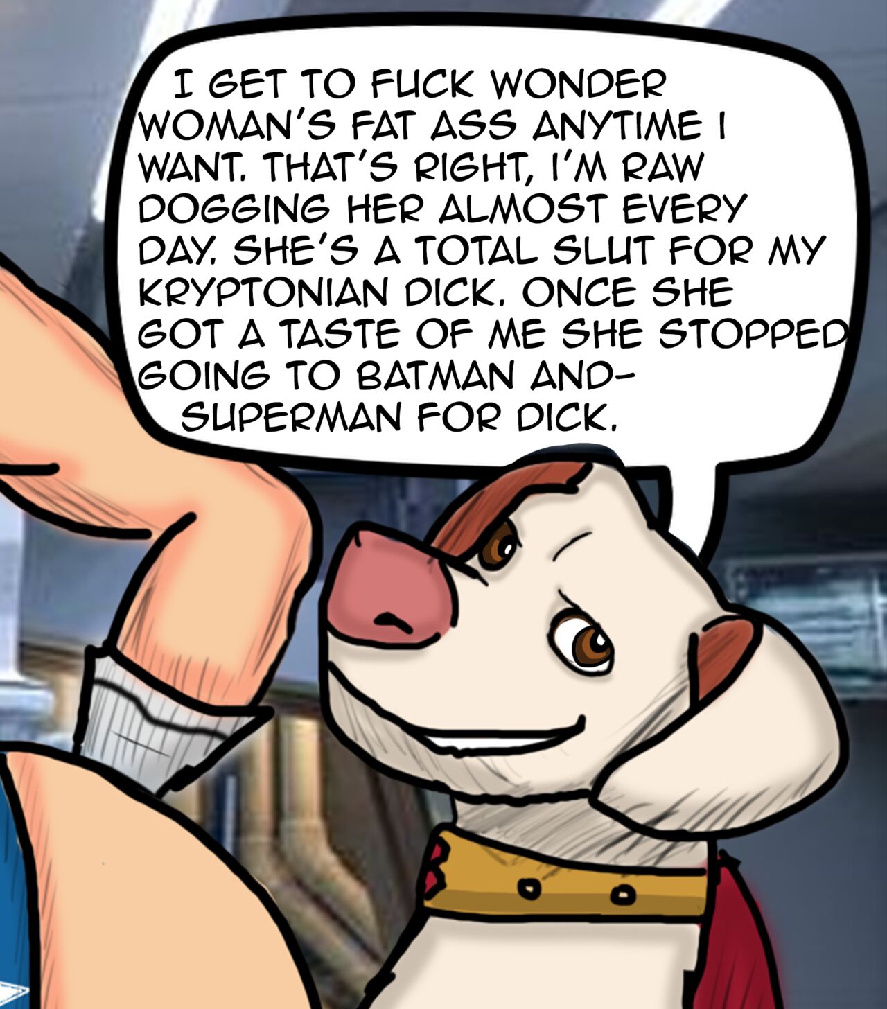Krypto and Wonder Whore page 3 full