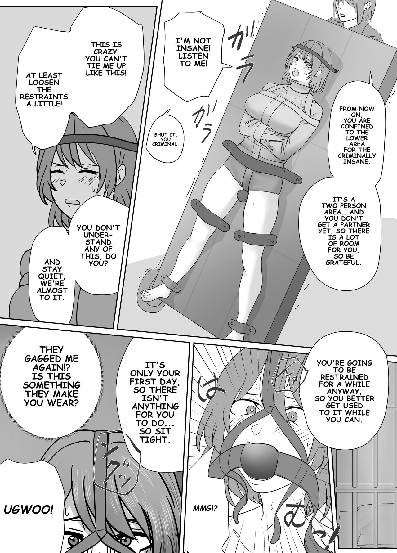Kouzaki on the first day of imprisonment page 2 full