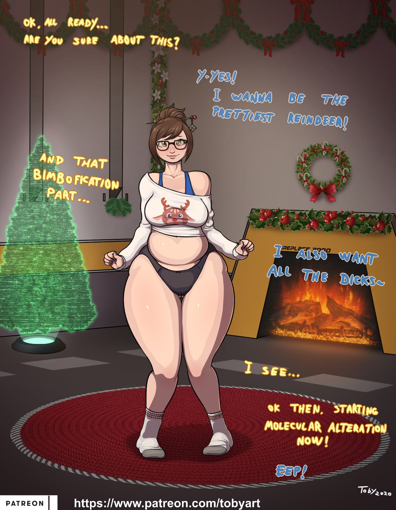 Mei Reindeer Transformation page 1 full
