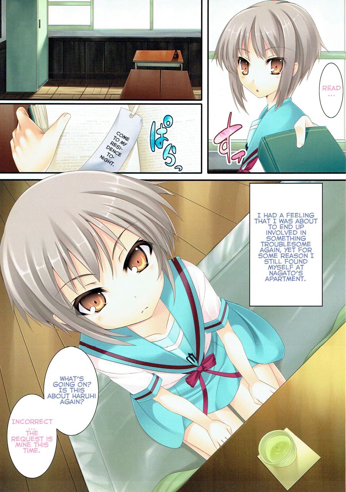 The Rampage of Nagato Yuki | Nagato Yuki no Bousou page 2 full