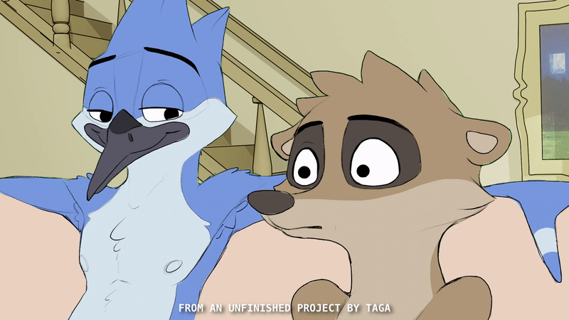 Mordecai x Rigby page 5 full