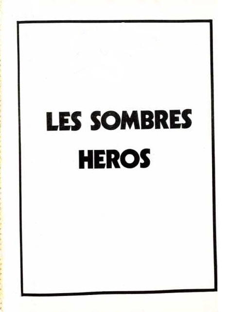 PFA - Ed Belle France Carré rouge #3 Les sombres héros page 3 full