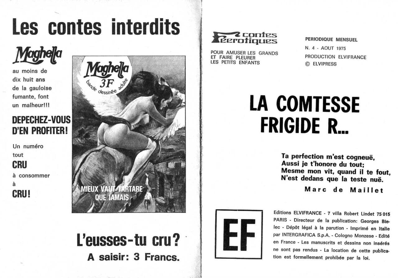 PFA - Contes féérotiques #4 La comtesse Frigide R... page 2 full