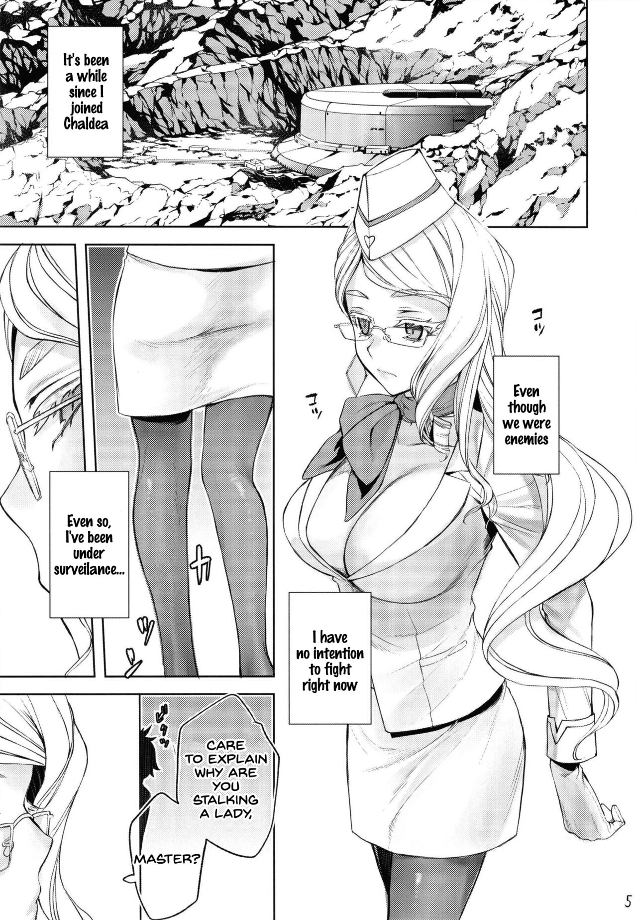 Tamamo Vitch Koyanskaya no Hon. page 5 full