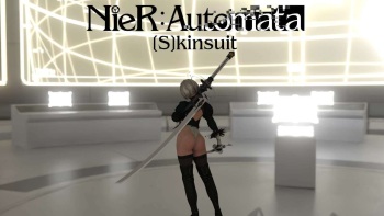 NIER AUTOMATA SKINSUIT cover