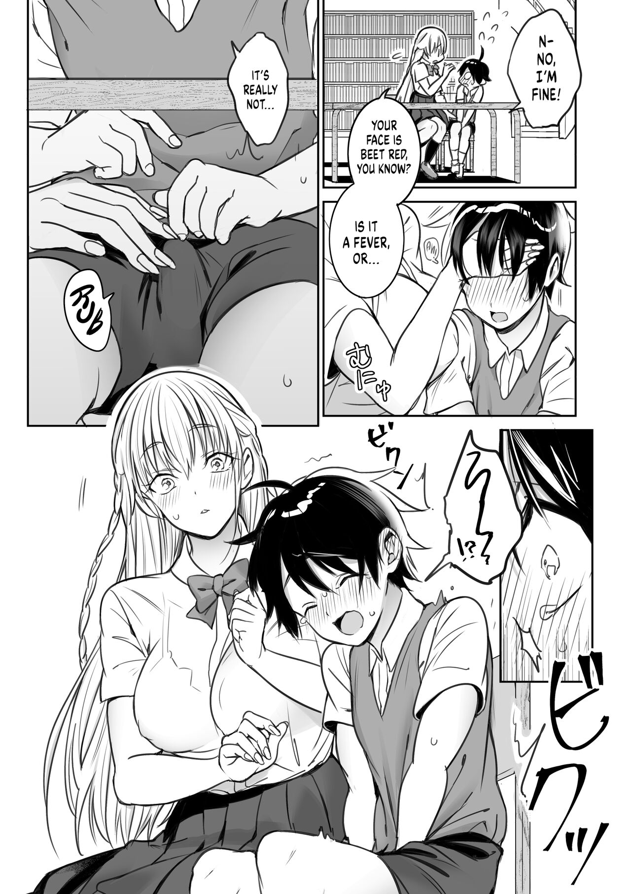 Toshokan de Shiriatta Onee-san ni Ecchina Koto o Sarechau Hanashi | A Story About the Lewd Things the Onee-San I Met at the Library Does to Me page 5 full