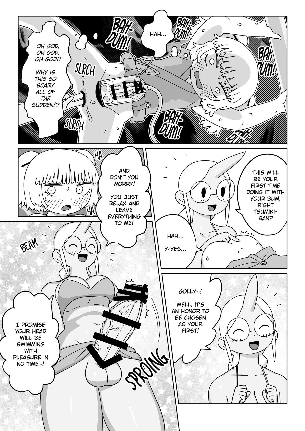 Josoudanshi ga Keneki Land e Itta Hanashi | A Cross-Dresser Visits a Fluid Donation Land page 5 full