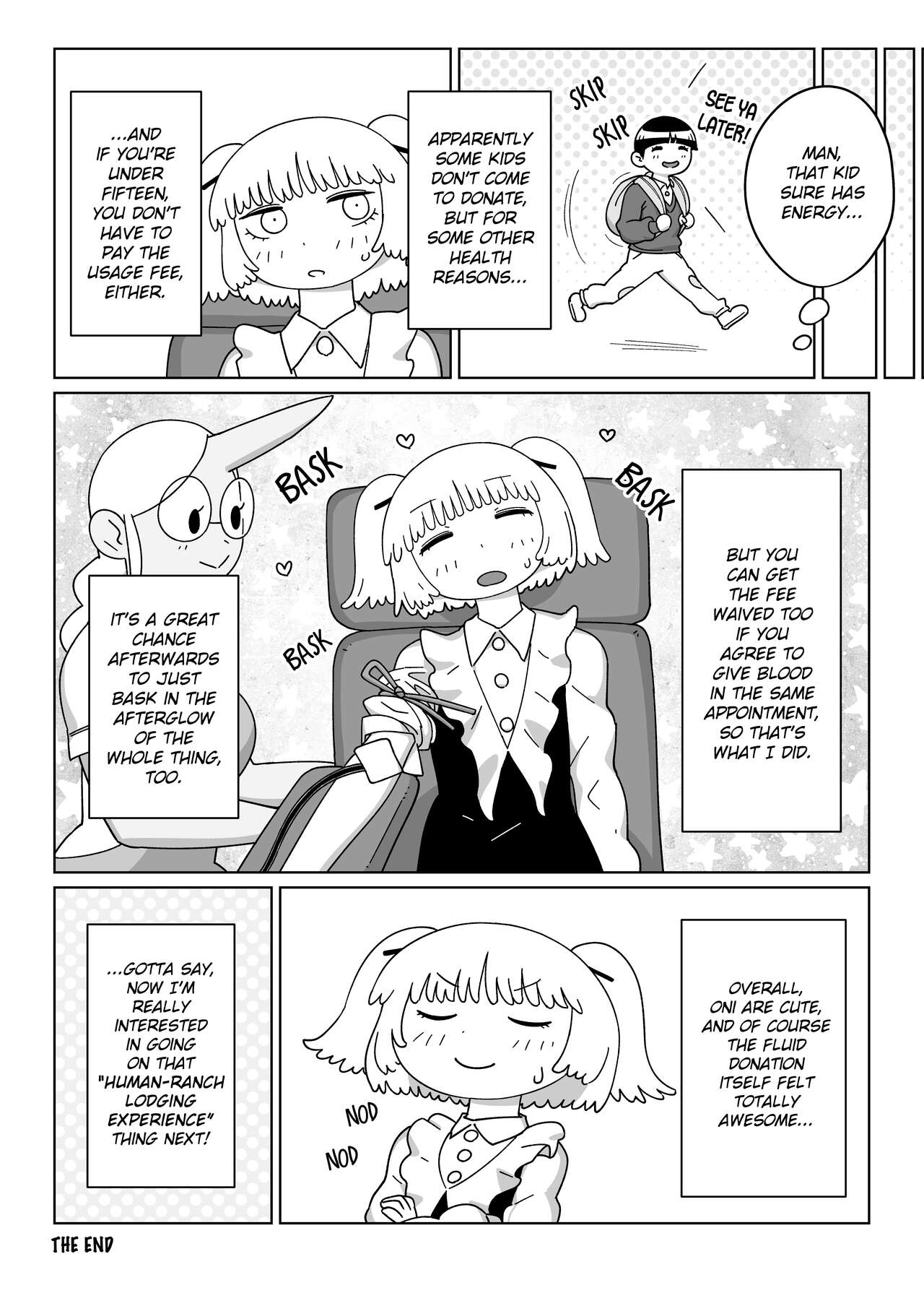 Josoudanshi ga Keneki Land e Itta Hanashi | A Cross-Dresser Visits a Fluid Donation Land page 8 full