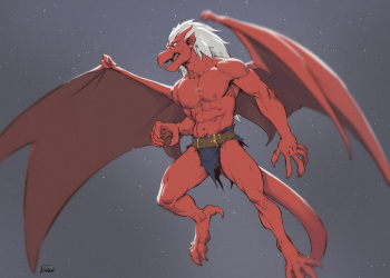 Brooklyn From Gargoyles Gay Artwork cover