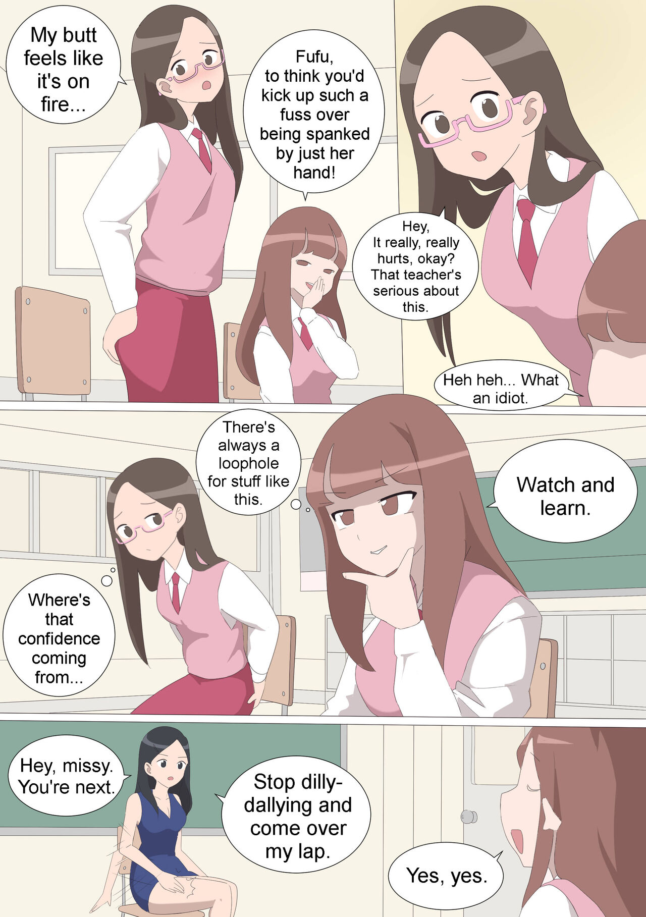 My Spanking Friends Vol. 21 page 6 full