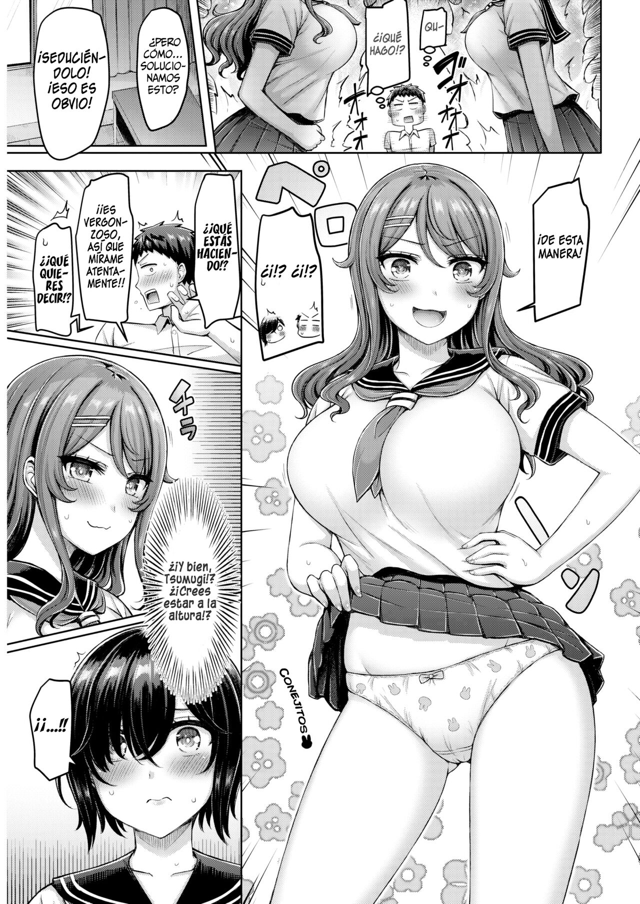 Nitoni Owarerya Dosureba!? || ¿¡Qué haces cuando eres perseguido por dos conejas!? page 5 full