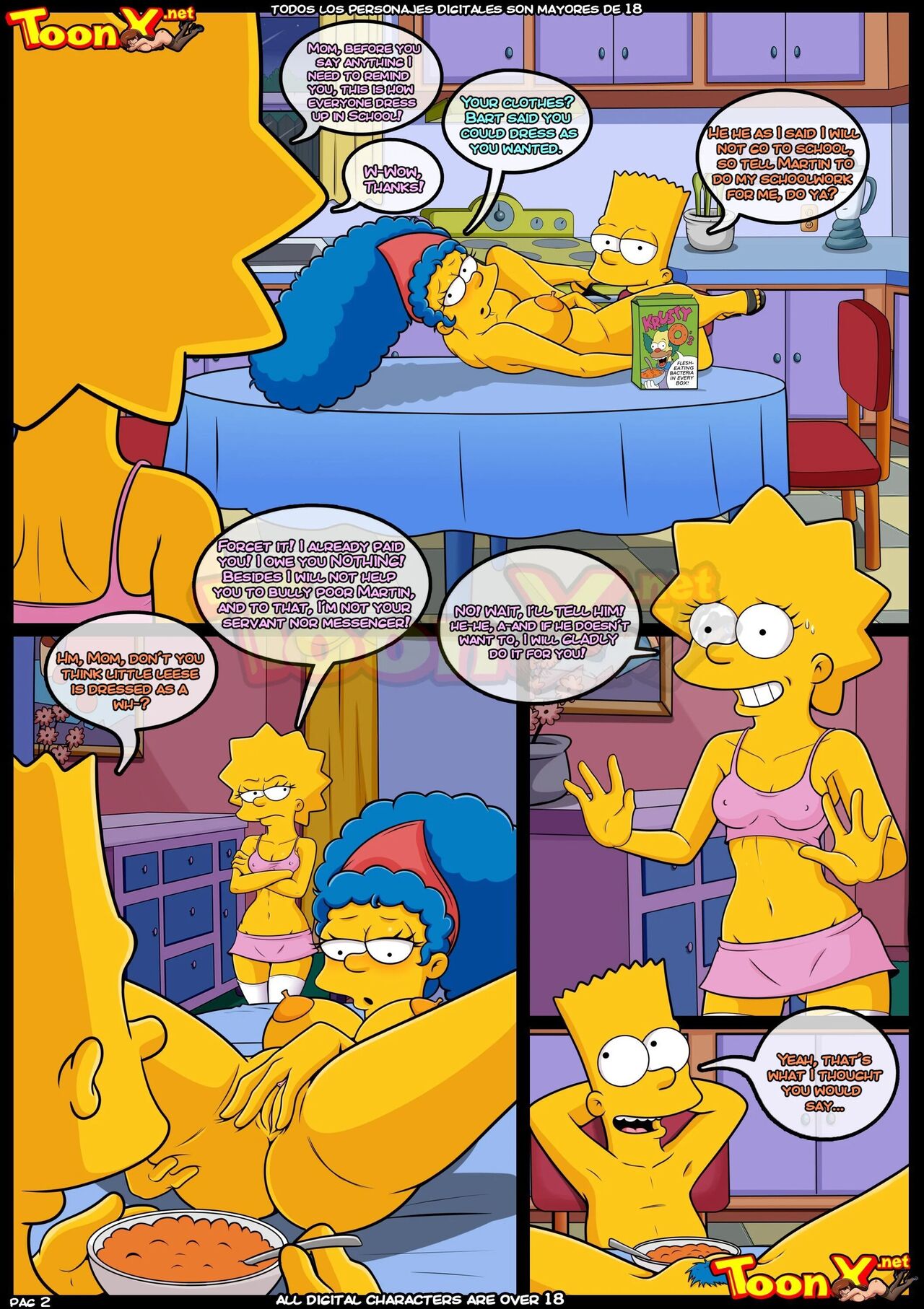 Simpso-Rama!   - 3 - english page 3 full