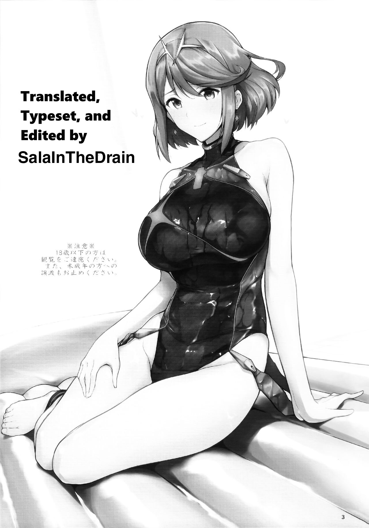 Ofuro de Homura to Sukebe Suru Hon | A Book About Doing Lewd Things in the Bath with Pyra page 2 full