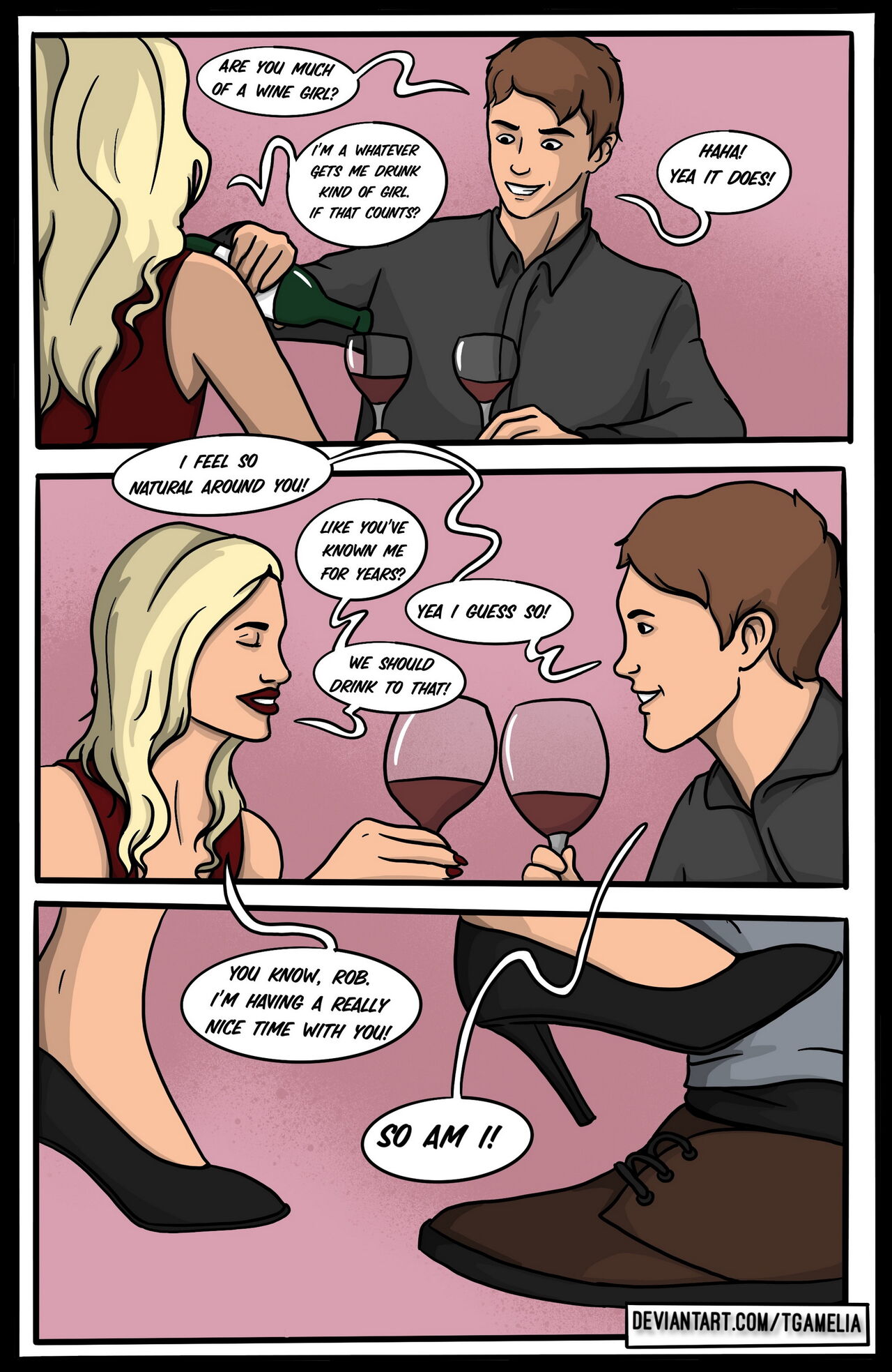 TGAmelia - The Bodysuit Hook Up page 9 full