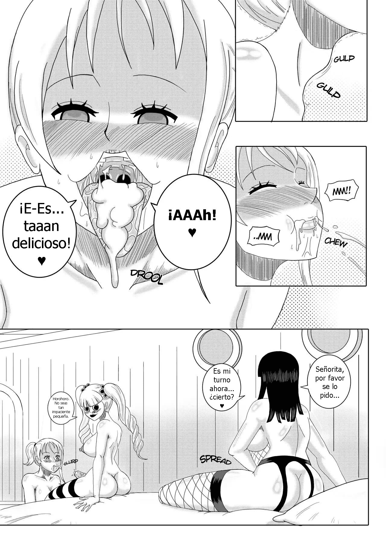 Nami &amp; Robin Hipnosis Pirata page 10 full