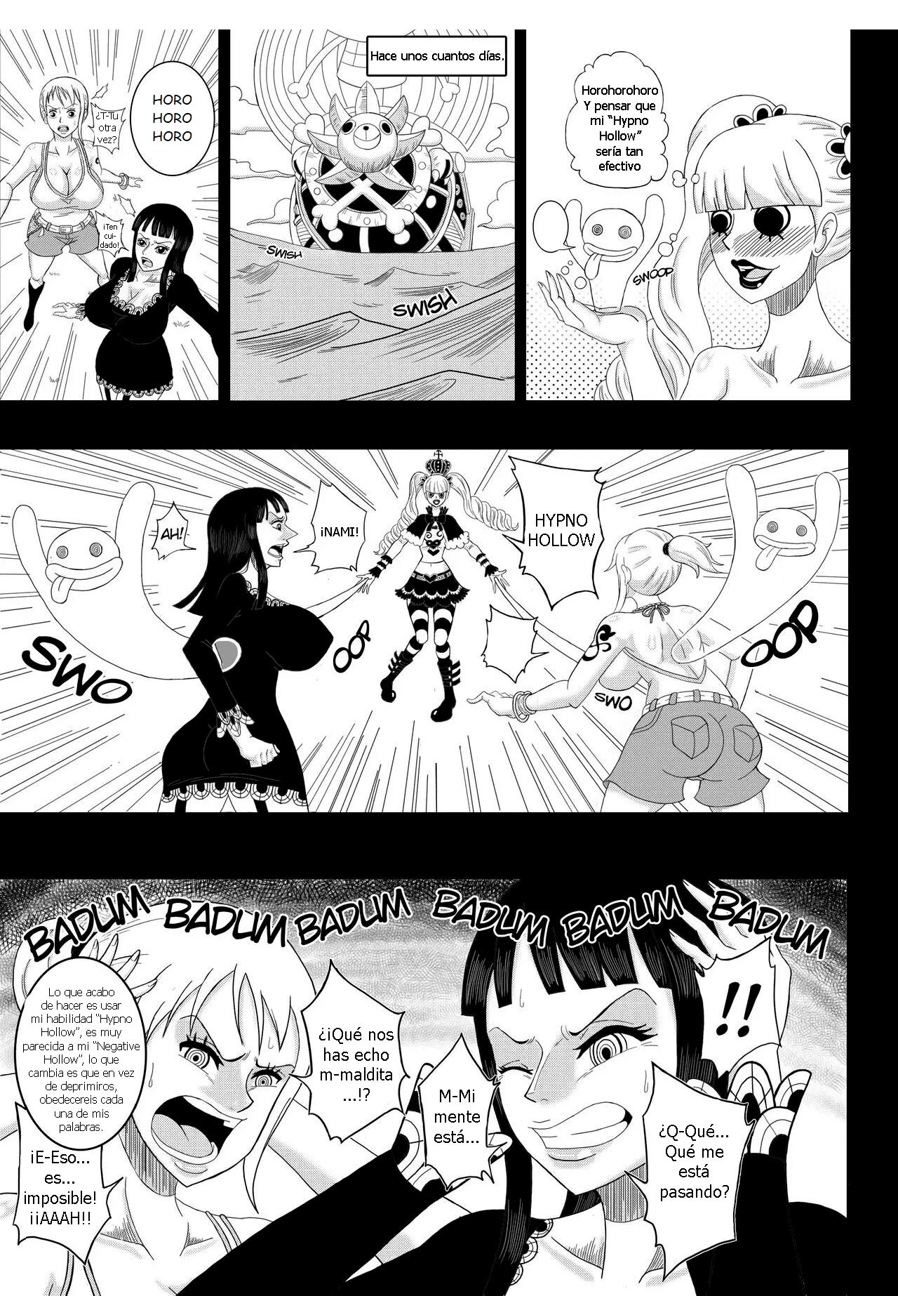 Nami &amp; Robin Hipnosis Pirata page 6 full