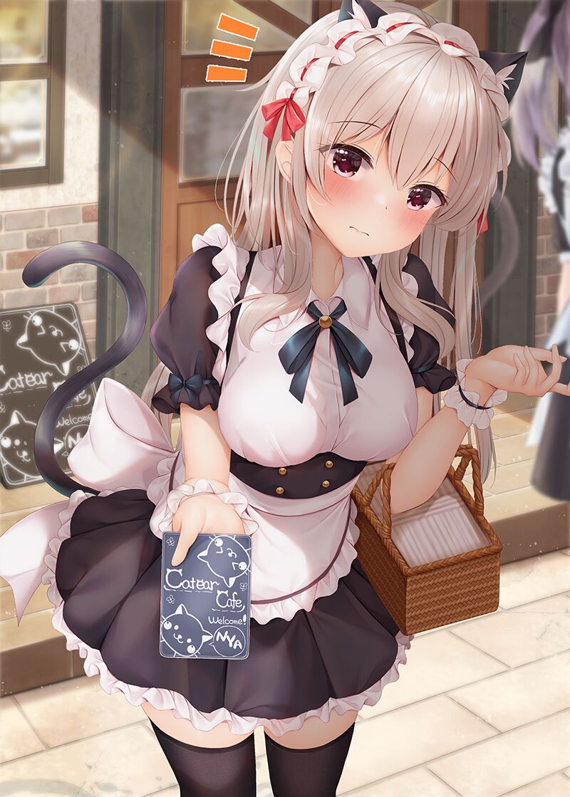 Shinjin Nekomimi Maid JK-chan Hadaka de Gohoushi Shichau!? page 10 full