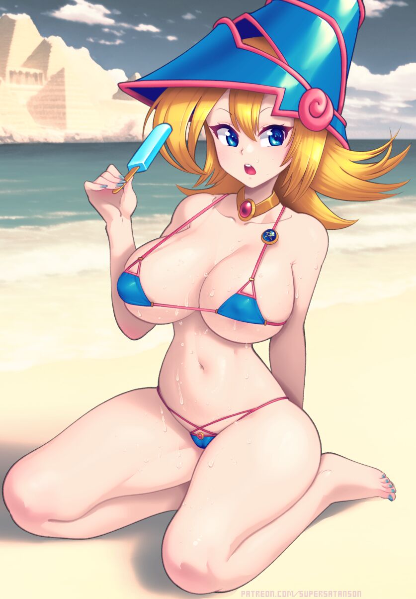 Yu-Gi-Oh! gals in micro swimsuits page 3 full