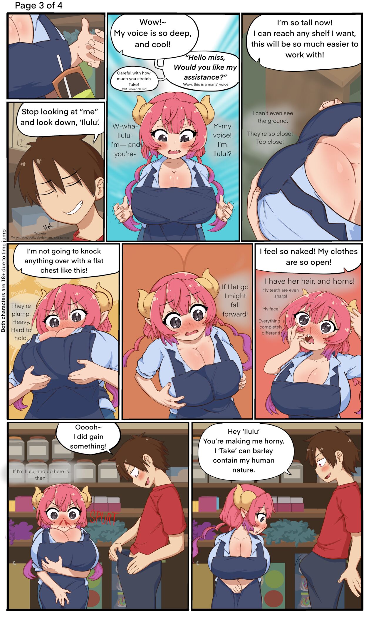 Ilulu and Take Body Swap page 3 full