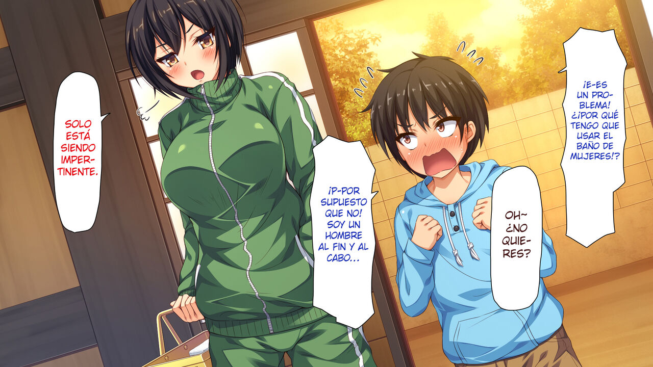 Sentou de Onee-san-tachi ni Ecchi na Itazura o Sarechau Boku | Mis hermanas mayores me jugaron bromas sexuales en la casa de baños page 8 full