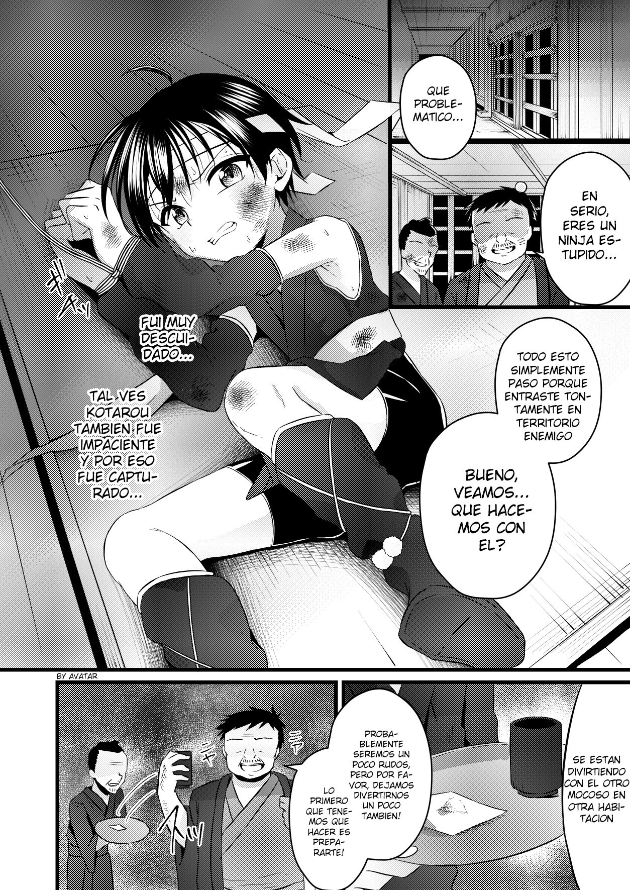 Ninja Shounen Choukyou Nikki -Hansuke Hen- page 8 full