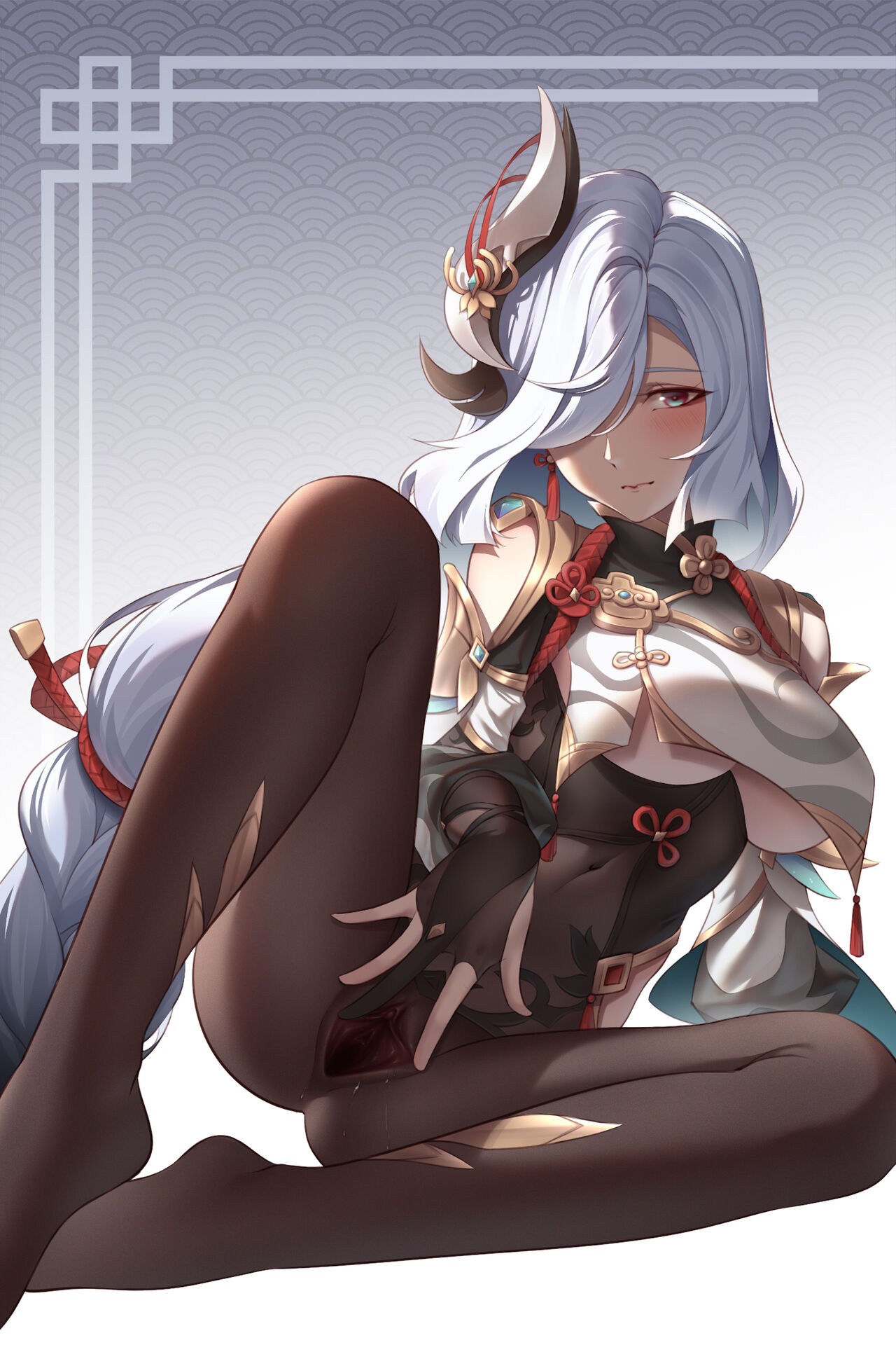 21冬 12月 01 Shenhe（差分12枚+线稿） page 8 full