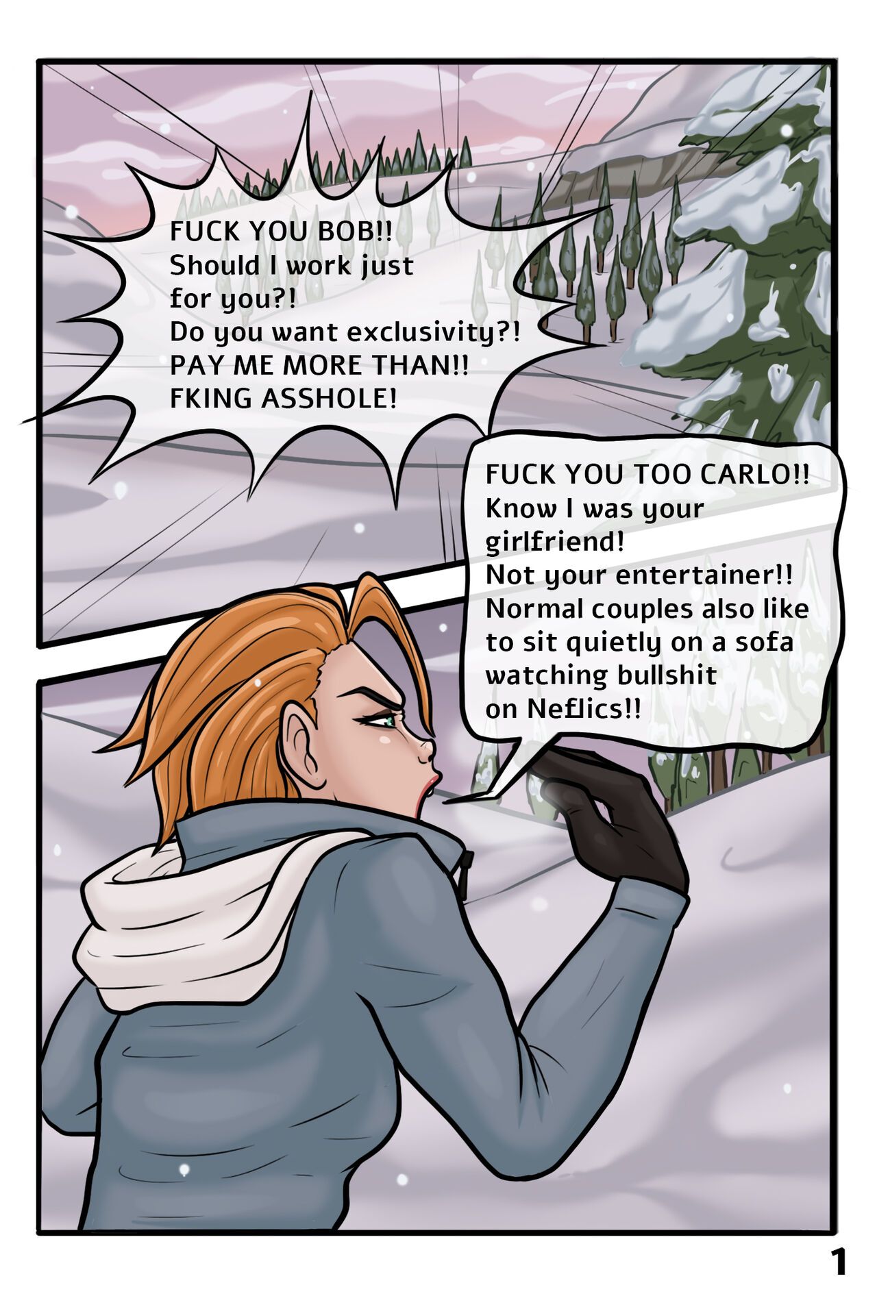 Abominable Snow Mother page 1 full