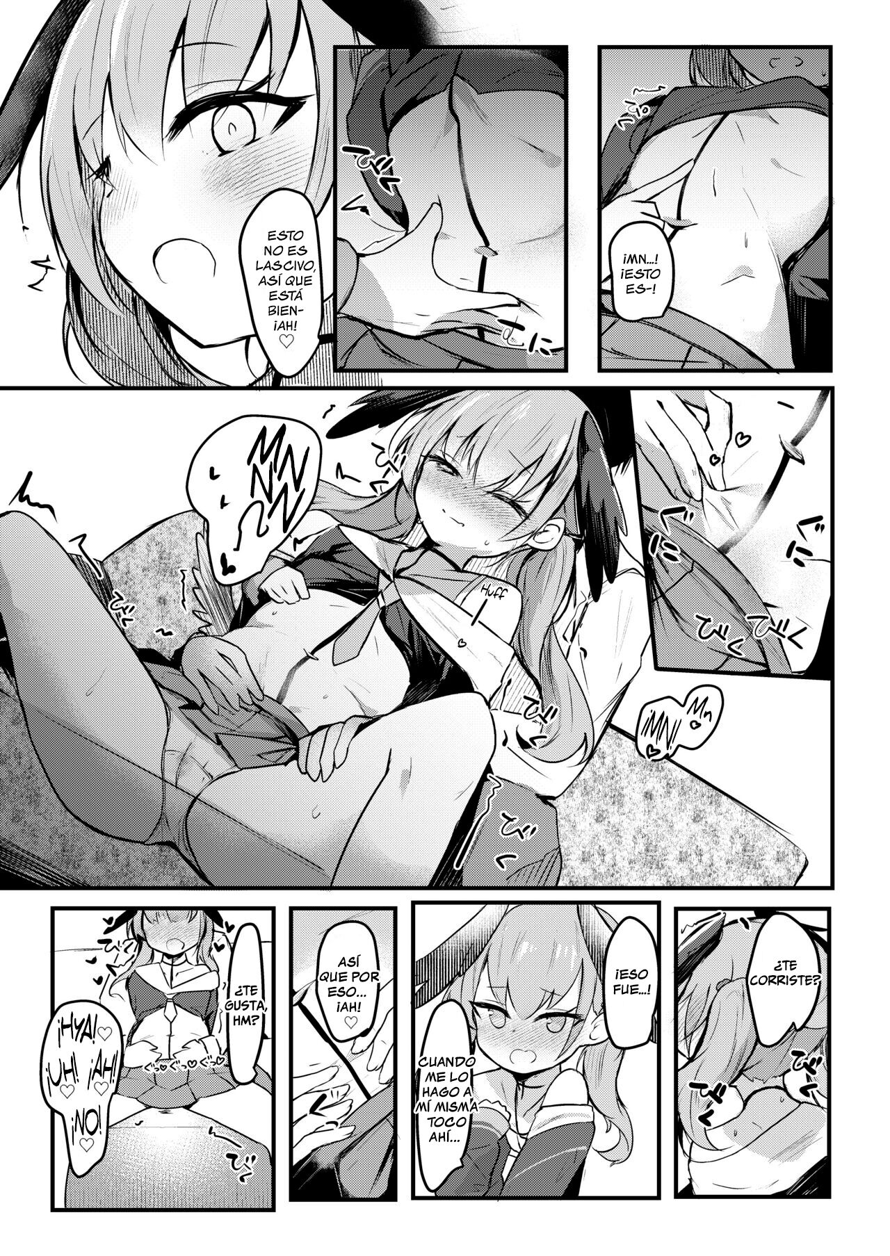 Ecchi nano wa Kinshi!? Koharu to Love Love Jirashi Play page 7 full