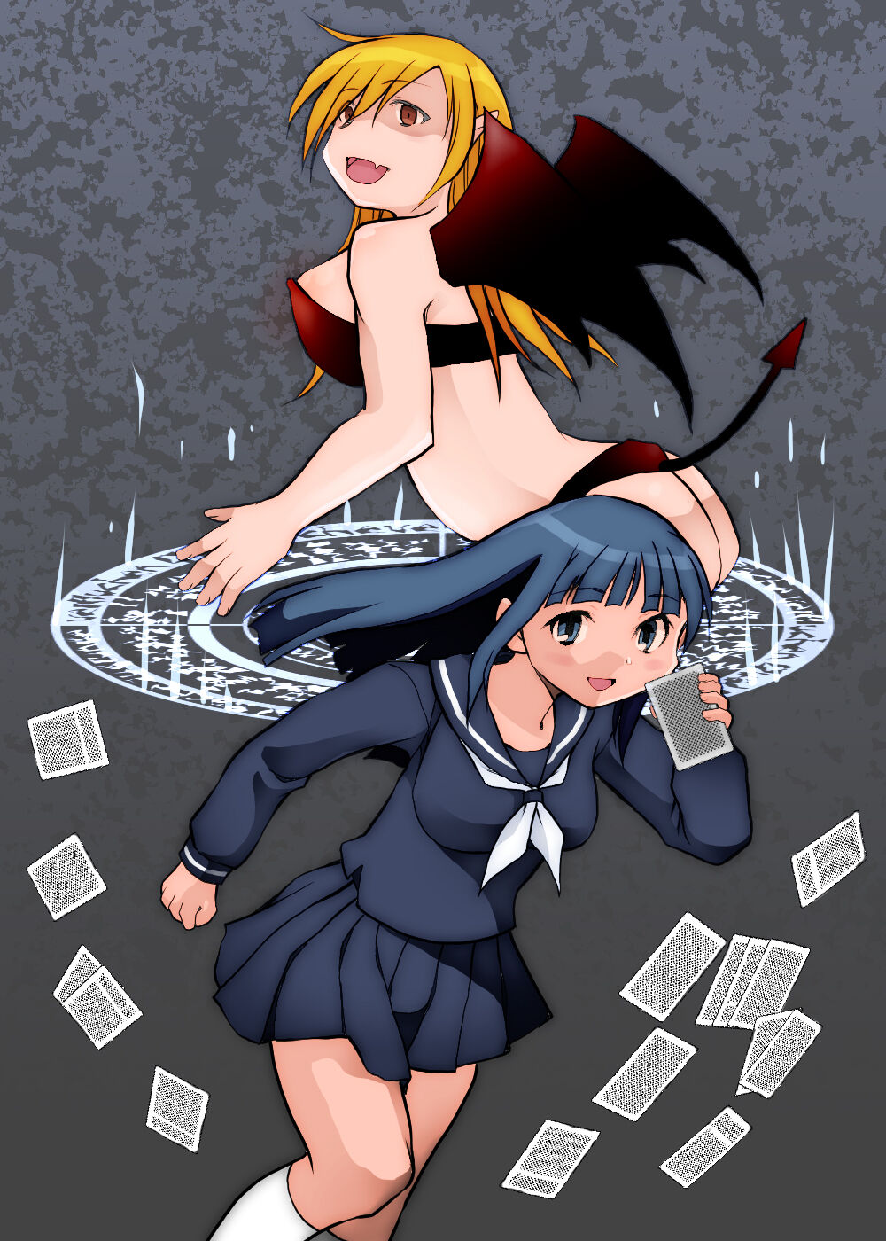 Card Battle de Monster Musume ni Okasareru Goudoushi 2: Midaranaru Sasoihen page 2 full