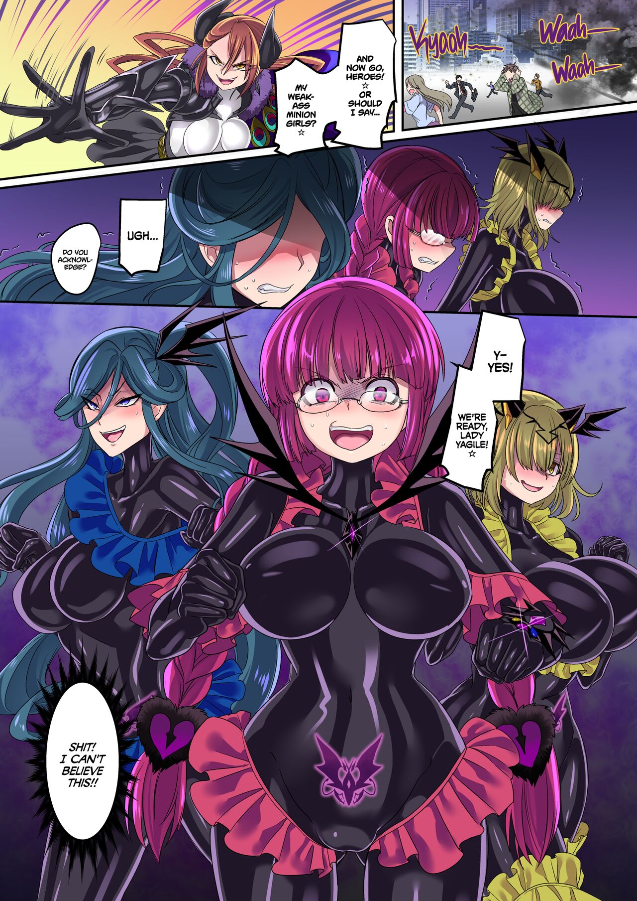 : Saikyou no Seigi no Hero wa Kagami no Naka de wa Saijaku no Kaijin | The Strongest Hero of Justice is the Weakest Villain in the Mirror page 2 full