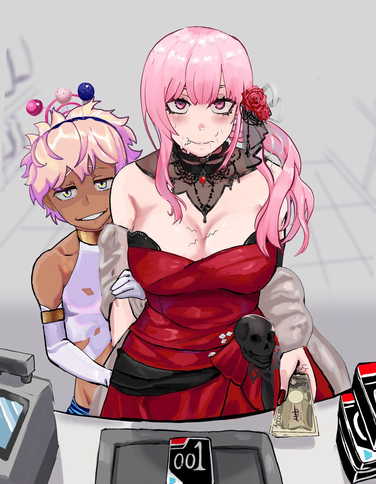 Calli and San Off Collab page 2 full